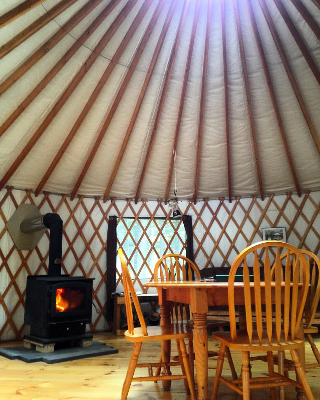 Maine Forest Yurts In Maine United States Glamping Com