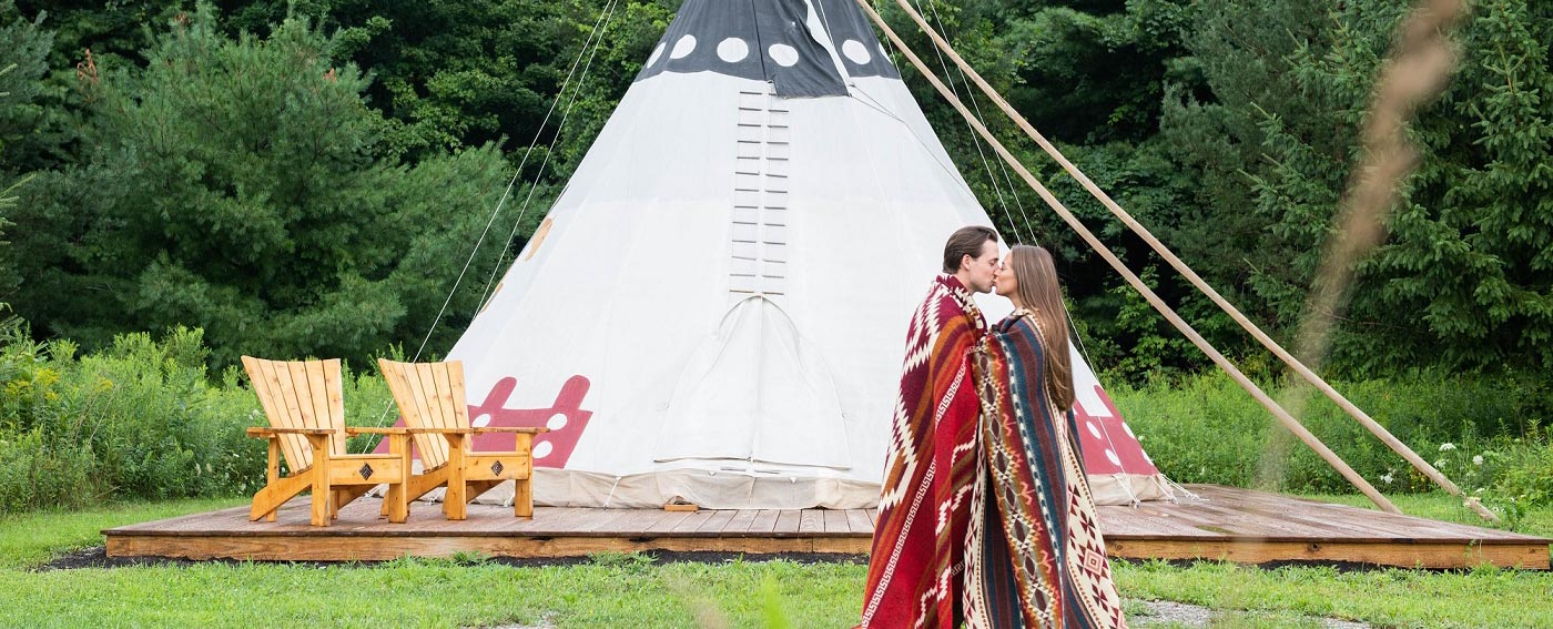 Mountain Horse Farm In New York, United States