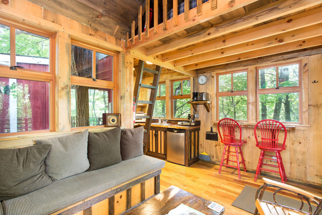 The Mohicans Treehouse In Ohio United States Glamping Com