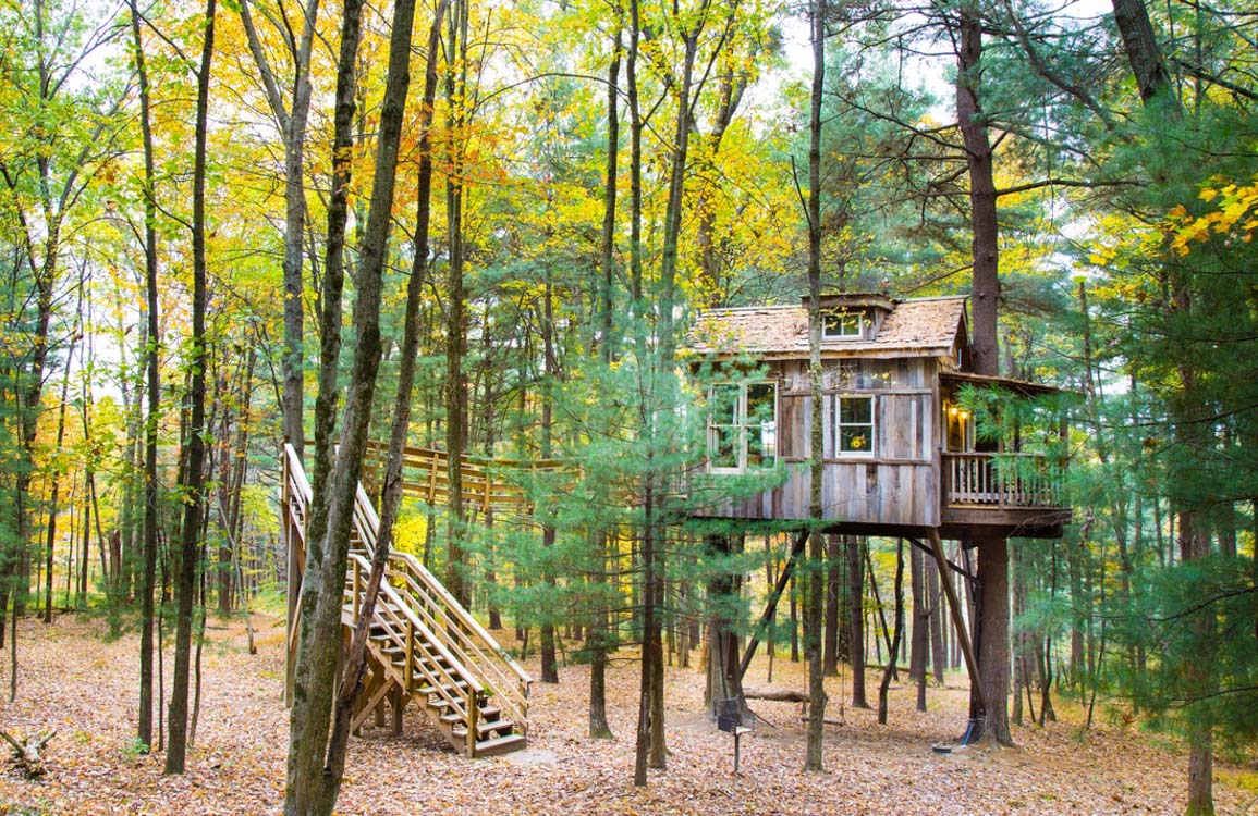 The Mohicans Treehouse Glampingcom