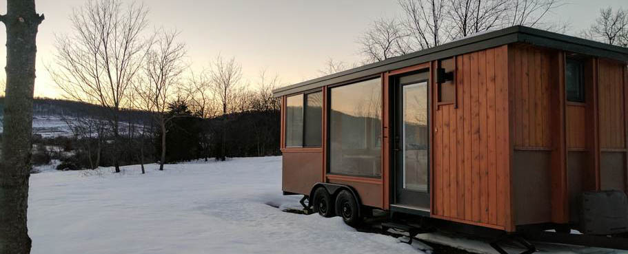 The Glass House: A Hudson Valley Tiny House Retreat